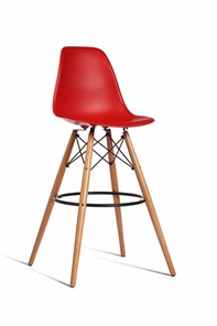 Барный стул DSL 110 Wood bar (красный) в Кушве