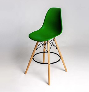 Барный стул DSL 110 Wood bar (Зеленый) в Первоуральске