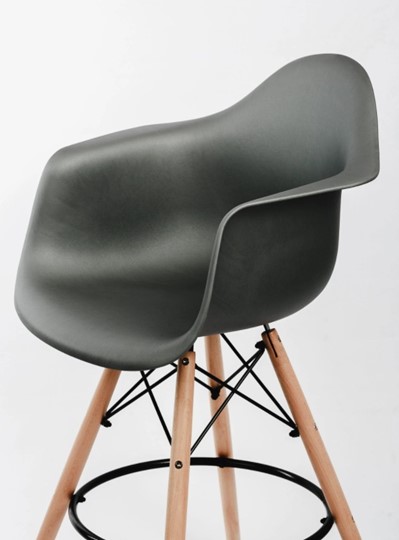 Барный стул DSL 330 Wood bar (черный) в Артемовском - изображение 2