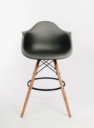 Барный стул DSL 330 Wood bar (черный) в Ревде - изображение