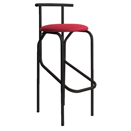 Барный стул Jola black, кожзам V в Асбесте - изображение