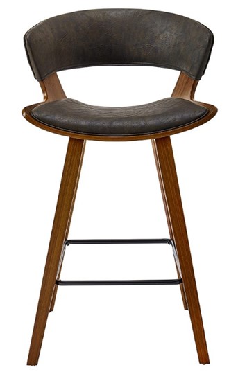 Барный стул JY3080-1109 коричневый/орех в Екатеринбурге - изображение 2
