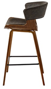 Барный стул JY3080-1109 коричневый/орех в Екатеринбурге - предосмотр 3