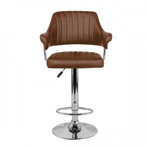 Барный стул КАСЛ WX-2916 экокожа коричневый в Екатеринбурге - предосмотр
