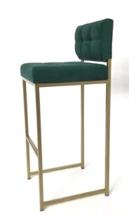 Барный стул Лофт со спинкой Б322 (стандартная покраска) в Полевском - изображение 9
