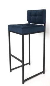 Барный стул Лофт со спинкой Б322 (стандартная покраска) в Екатеринбурге - предосмотр 5