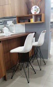 Барный стул SHT-ST29/S66 (коричневый ral 8014/черный муар) в Екатеринбурге - предосмотр 20