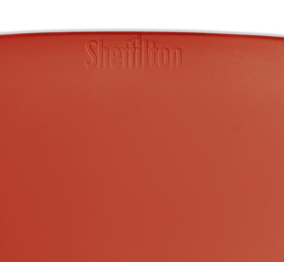 Барный стул SHT-ST31/S93 (красный/брашированный коричневый/черный муар) в Краснотурьинске - изображение 5