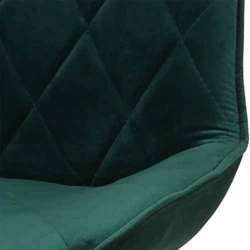 Мягкий стул Аура СРП-032 Эмаль зеленый-черный в Кушве - изображение 1