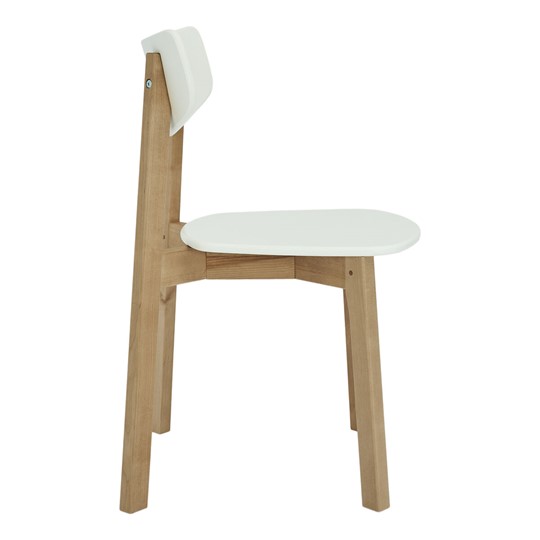 Кухонный стул Вега ЖС, Дуб/Белый в Кушве - изображение 2