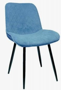 Обеденный стул 220 синий/черный в Асбесте