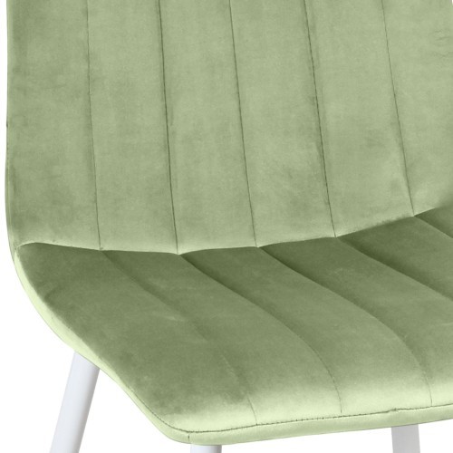 Мягкий стул Дублин, арт. WX-241 (ножки белые) в Первоуральске - изображение 2