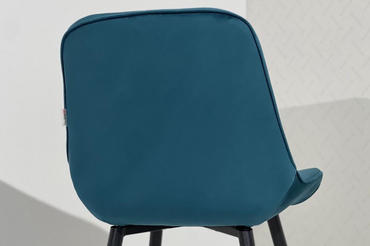 Обеденный стул Лари, зеленый (велюр)/белый в Екатеринбурге - изображение 3