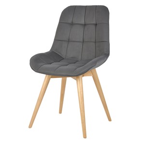 Обеденный стул POLINI Home Verona SD, серый-натуральный в Ревде