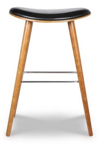 Полубарный стул JY1730-65 черный в Кушве