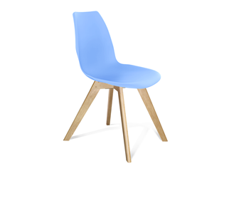 Обеденный стул SHT-ST29/S39 (голубой pan 278/прозрачный лак) в Асбесте