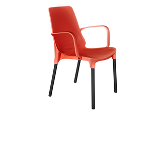Кухонный стул SHT-ST76/S424 (красный/черный муар) в Кушве