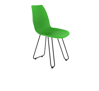 Обеденный стул SHT-ST29/S106 (зеленый ral 6018/черный муар) в Екатеринбурге - предосмотр
