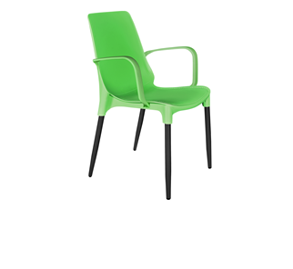Кухонный стул SHT-ST76/S424-С (зеленый/черный муар) в Первоуральске