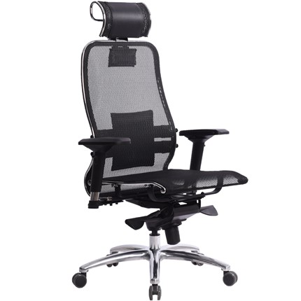 Компьютерное кресло Samurai S-3.04, черный в Богдановиче - изображение