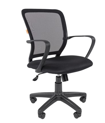 Кресло CHAIRMAN 698 black, ткань, цвет черный в Ревде - изображение
