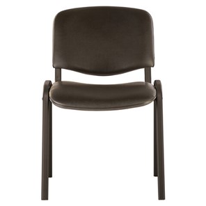 Офисный стул Brabix Iso CF-005 (черный каркас, кожзам черный) 531977 в Красноуфимске