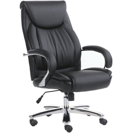 Офисное кресло Brabix Premium Advance EX-575 (хром, экокожа, черное) 531825 в Екатеринбурге - изображение