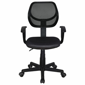 Кресло компьютерное Brabix Flip MG-305 (ткань TW, серое/черное) 531951 в Каменске-Уральском
