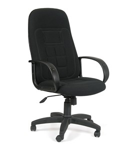 Кресло компьютерное CHAIRMAN 727 ткань ст., цвет черный в Тавде