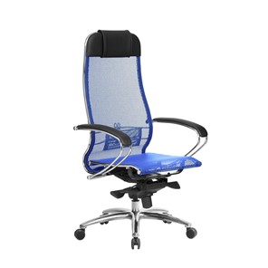 Кресло офисное Samurai S-1.04, синий в Каменске-Уральском