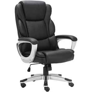 Кресло Brabix Premium Rest EX-555 (пружинный блок, экокожа, черное) 531938 в Ревде