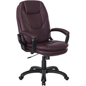 Кресло компьютерное Brabix Premium Trend EX-568 (экокожа, коричневое) 532101 в Краснотурьинске