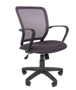 Компьютерное кресло CHAIRMAN 698 black TW, ткань, цвет серый в Ревде