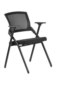Офисное кресло складное Riva Chair M2001 (Черный/черный) в Каменске-Уральском