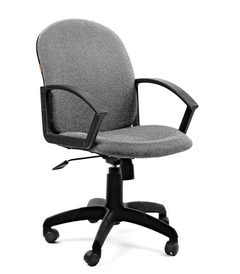 Кресло компьютерное CHAIRMAN 681 Ткань C-2 серое в Кушве - изображение