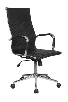 Кресло офисное Riva Chair 6016-1 S (Черный) в Екатеринбурге - изображение