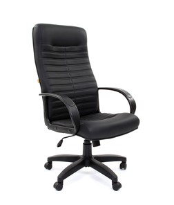 Кресло компьютерное CHAIRMAN 480 LT, экокожа, цвет черный в Каменске-Уральском