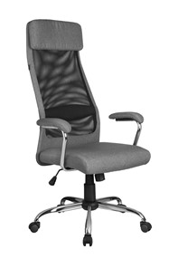 Кресло Riva Chair 8206 HX (Серый/черный) в Краснотурьинске