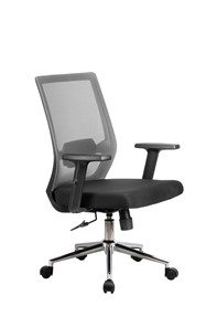 Офисное кресло Riva Chair 851E (Серый) в Кушве