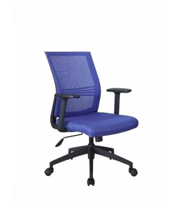 Кресло компьютерное Riva Chair 668, Цвет синий в Ирбите