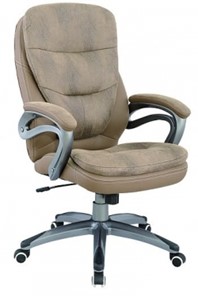 Офисное кресло ДамОфис J 9302 ткань /пластик, песочный в Екатеринбурге