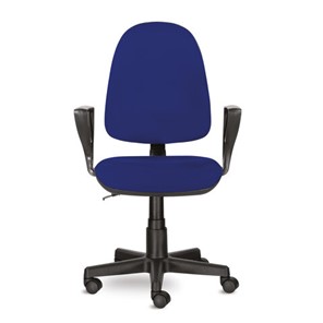 Компьютерное кресло Brabix Prestige Ergo MG-311 (регулируемая эргономичная спинка, ткань, синее) 532423 в Красноуфимске