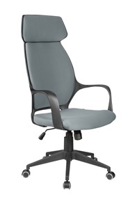 Офисное кресло Riva Chair 7272 (Серый/черный) в Кушве