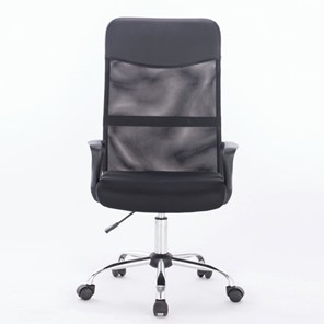 Офисное кресло Brabix Tender MG-330 (с подлокотниками, хром, черное) 531845 в Ревде