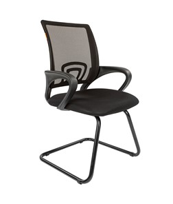 Кресло компьютерное CHAIRMAN 696V, TW-01, цвет черный в Кушве