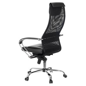 Компьютерное кресло Brabix Premium Stalker EX-609 PRO (хром, мультиблок, ткань-сетка/экокожа, черное) 532416 в Екатеринбурге - предосмотр 4