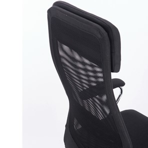 Кресло компьютерное Brabix Flight EX-540 (хром, ткань, сетка, черное) в Екатеринбурге - предосмотр 7