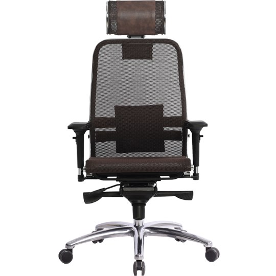 Кресло офисное Samurai S-3.04, темно-коричневый в Богдановиче - изображение 1
