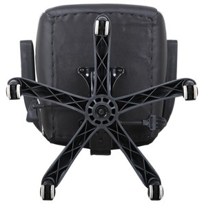 Компьютерное кресло Brabix Techno Pro GM-003 (экокожа, черное/серое, вставки серые) в Екатеринбурге - предосмотр 6