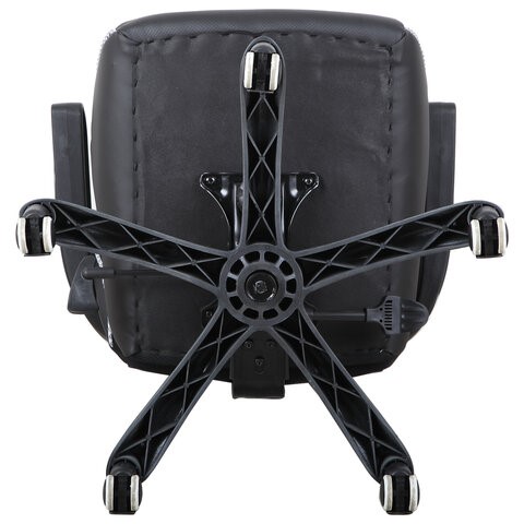 Компьютерное кресло Brabix Techno Pro GM-003 (экокожа, черное/серое, вставки серые) в Екатеринбурге - изображение 6